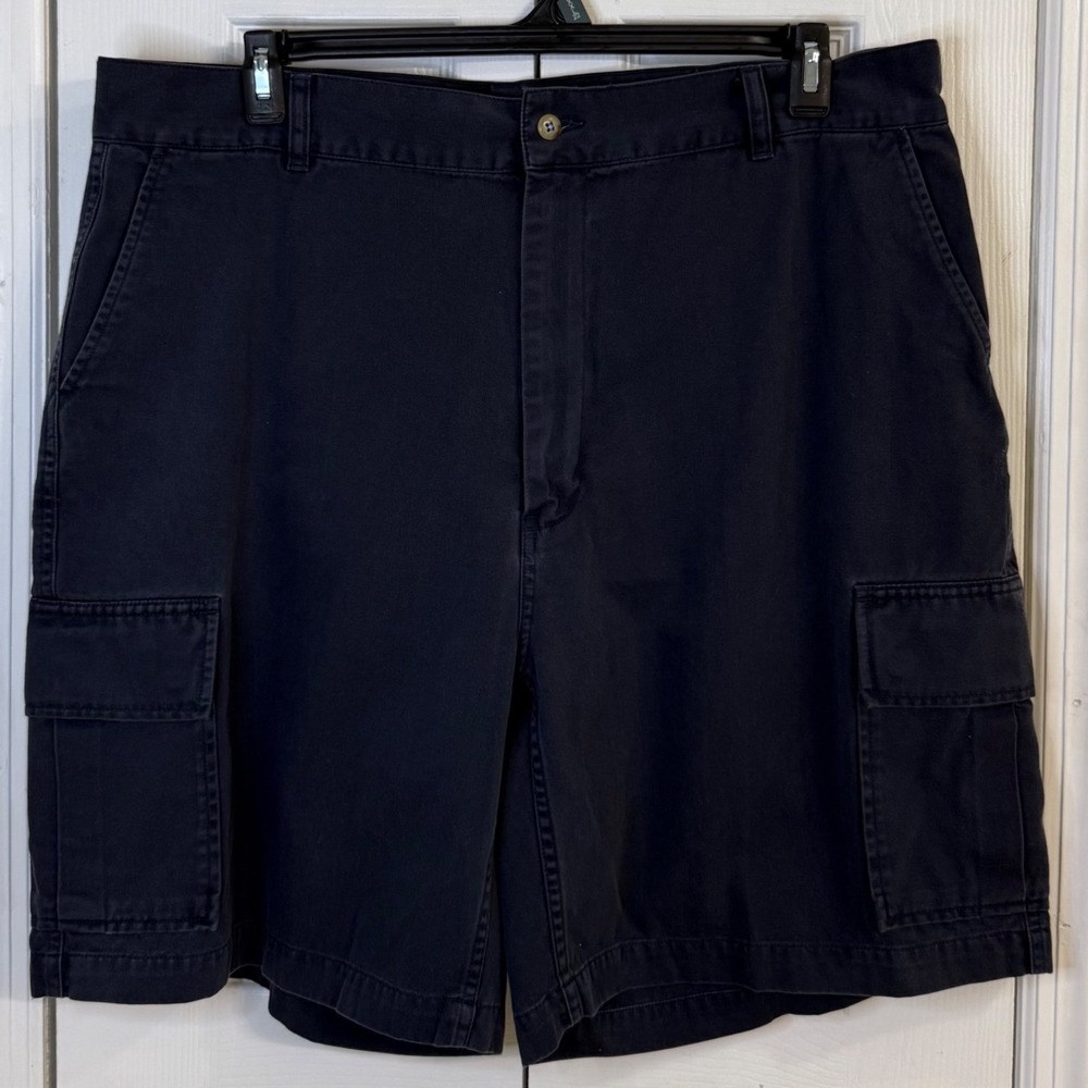 Polo Ralph Lauren Chino Shorts Navy Cotton Casual Mens 40 Preppy